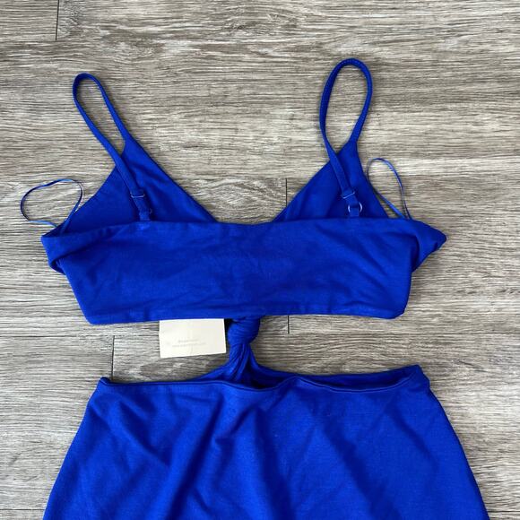 NWT Superdown Lucia Cut Out Mini Dress in Cobalt Blue (Sz M) - Picture 10 of 13